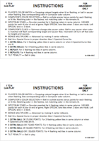 SPECTRUM (Bally) Score Cards (7)