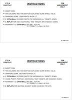FREEDOM EM (Bally) Score cards (14)