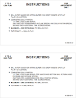 DOLLY PARTON (Bally) Score Cards