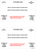 FUTURE SPA (Bally) Score Cards