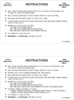 FUTURE SPA (Bally) Score Cards