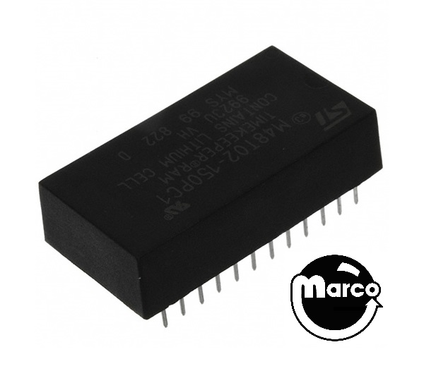 IC - 24 pin DIP NVRAM 16K 2K x 8