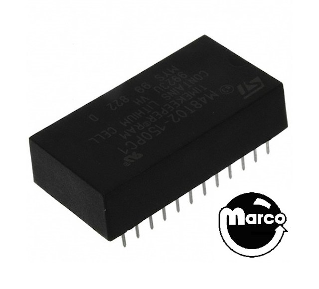 IC - 24 pin DIP NVRAM 16K 2K x 8