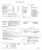 BABY PAC MAN (Bally) Backbox tech chart