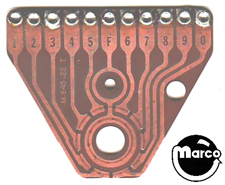 Contact circuit board Bally