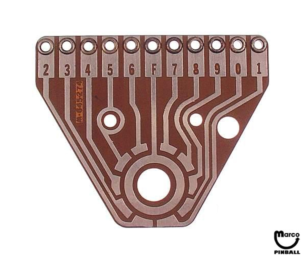 Contact circuit board Bally
