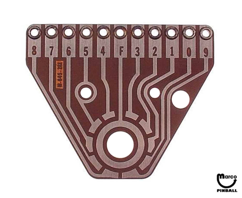 Contact circuit board Bally