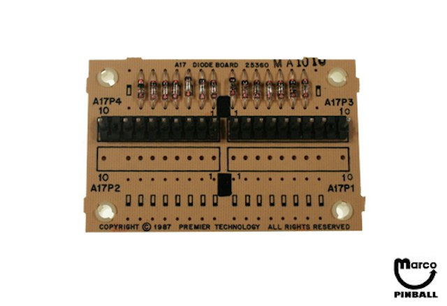 Diode board A17 Gottlieb®
