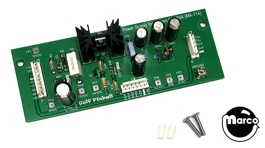 Power supply Gottlieb System 80/80A A2