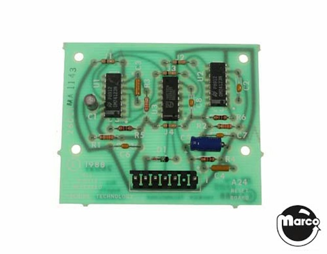 Reset board A24 Gottlieb® System 80B