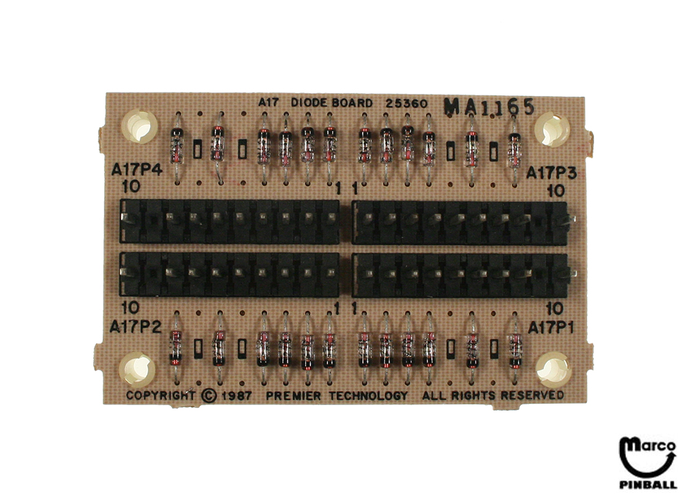 Diode board A17 Gottlieb®