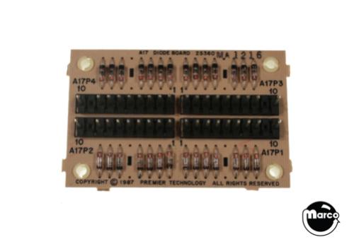 Diode board A17 Gottlieb®