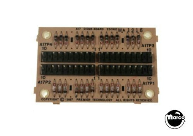Diode board A17 Gottlieb®