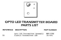 Opto board Gottlieb&reg; transmitter