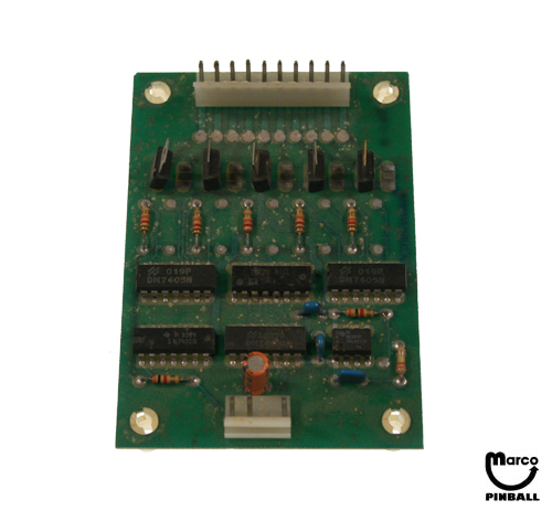 Aux lamp driver board Gottlieb® Sys 80