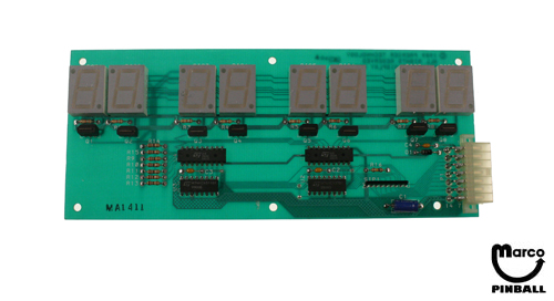 LED display board Gottlieb® A23