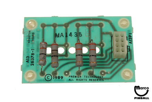 Resistor board Gottlieb