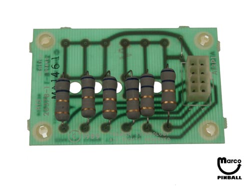 Resistor board Gottlieb
