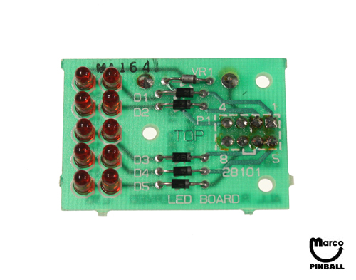 LED board Gottlieb® A22