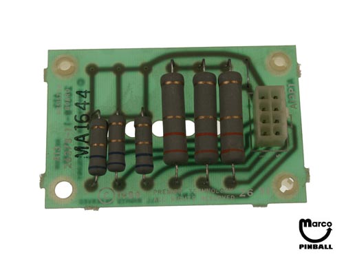 Resistor board Gottlieb®