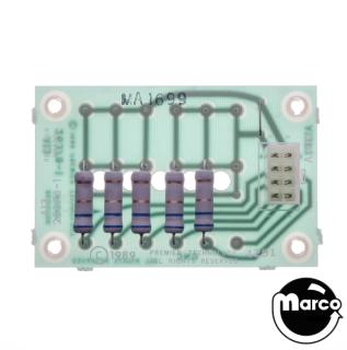Resistor board Gottlieb®