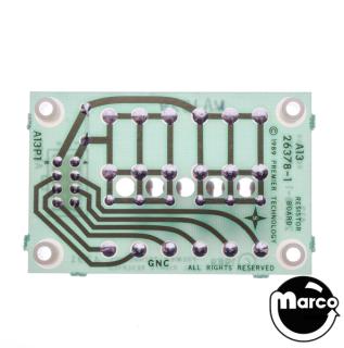 Resistor board Gottlieb®