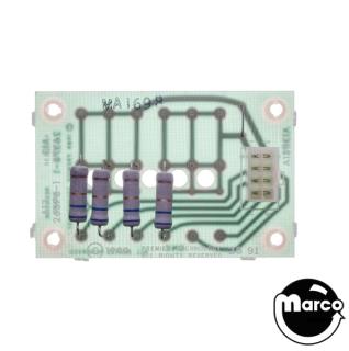 Resistor board Gottlieb®