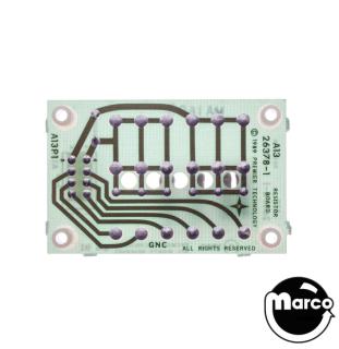 Resistor board Gottlieb®