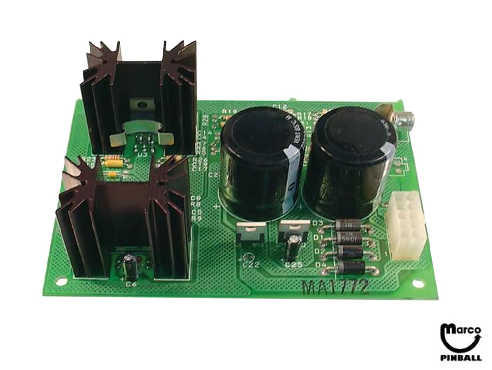 Aux. power supply board Gottlieb