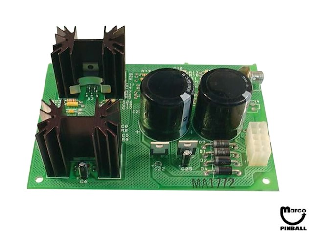 Aux. power supply board Gottlieb