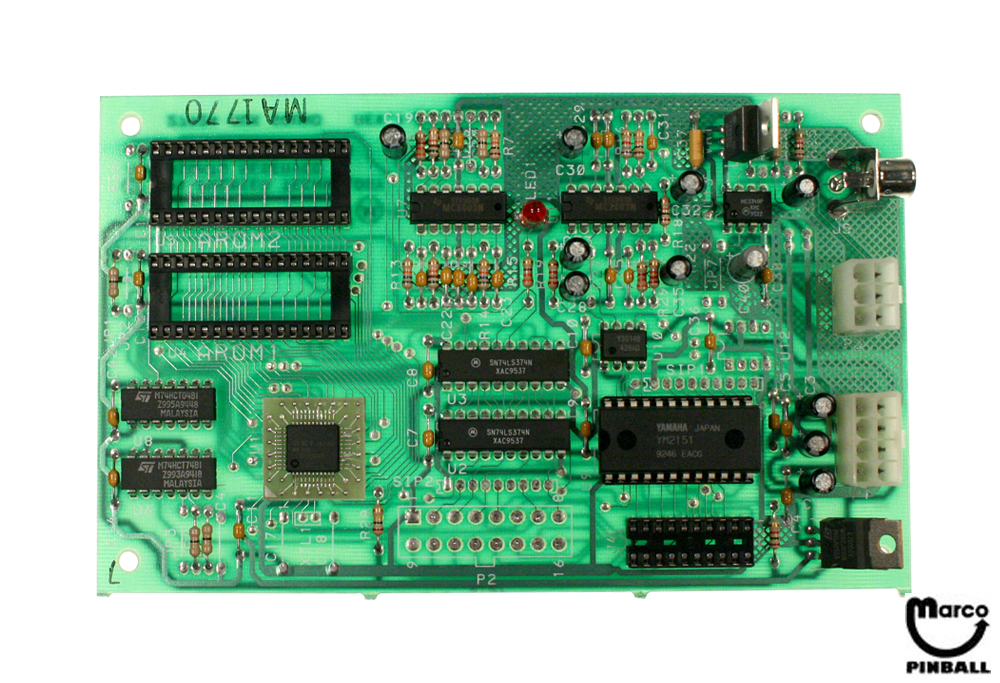 Aux. sound board Gottlieb®