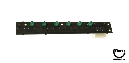 LED board apron green Gottlieb®