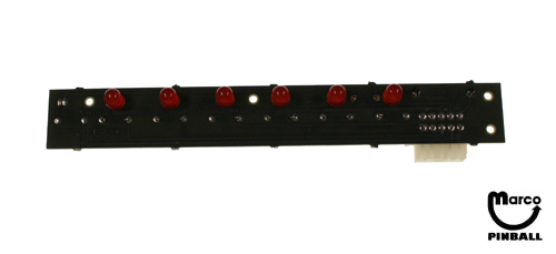 LED board Gottlieb A22