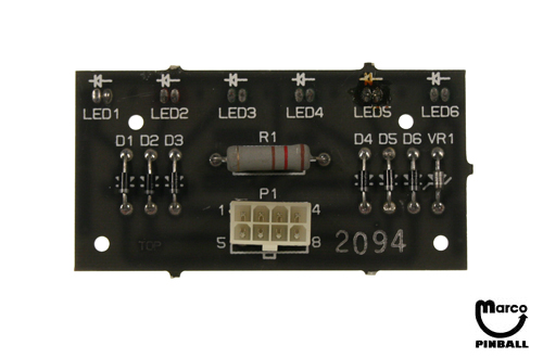 LED board Gottlieb® 1A22