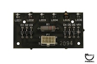 LED board Gottlieb&reg; 1A22