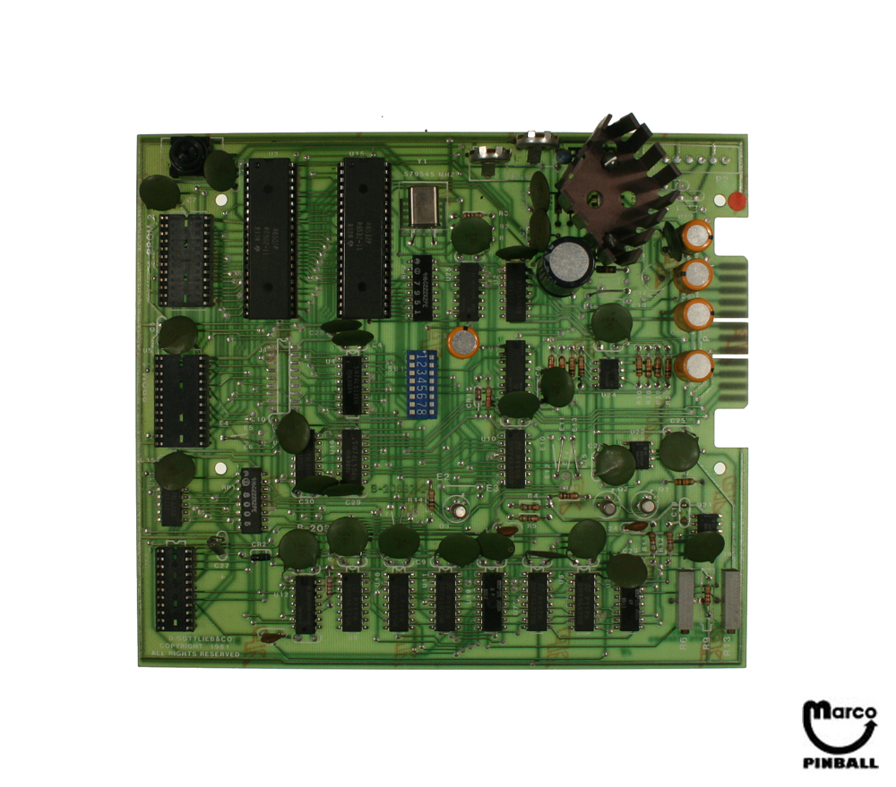 BLACK HOLE (Gottlieb) Sound/speech board