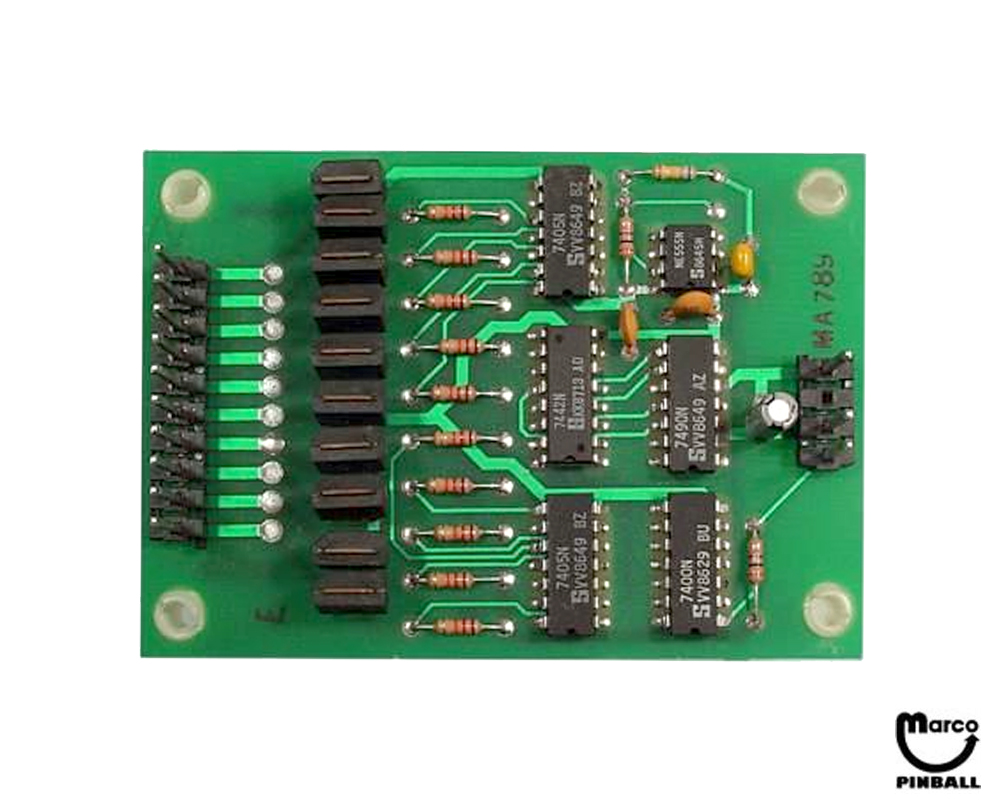 Auxiliary lamp driver board Gottlieb
