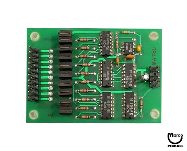 Auxiliary lamp driver board Gottlieb