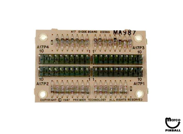 Diode board A17 Gottlieb®