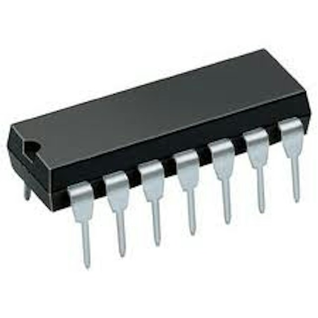 IC - 14 pin DIP CMOS Quad 2-Input CD4070
