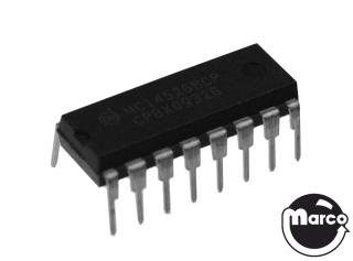 IC - 16 pin DIP CMOS 4 bit counter CD4526B