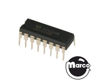MC14543 - IC - 16 pin DIP CD4543 BCD to 7-Seg. - Marco