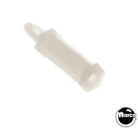 Standoff - nylon 7/8 inch screw mount