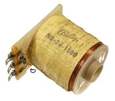 Coil - solenoid large core 3 terminal