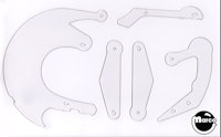 CIRQUS VOLTAIRE (Bally) Plastic shield set