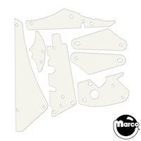 MONSTER BASH (Williams) Plastic shield set