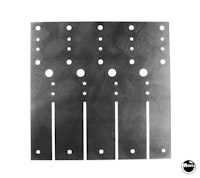Side plate - 4 bank drop target