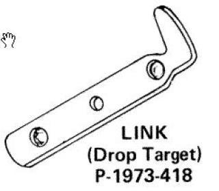 Drop target link Bally
