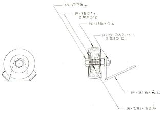 Bracket - rebound Bally