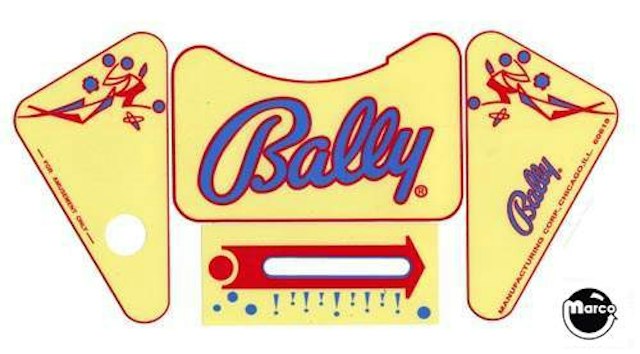 SUPERSONIC (Bally) Apron